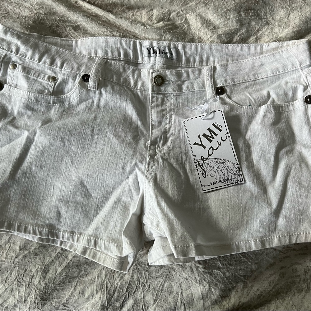 White shorts by YMI